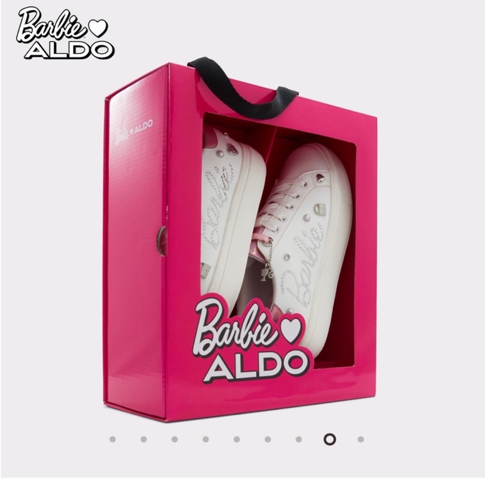 Barbie x Aldo embellished sneakers, Barbie Tennis Shoes, Barbie Sneakers - Picture 2 of 9